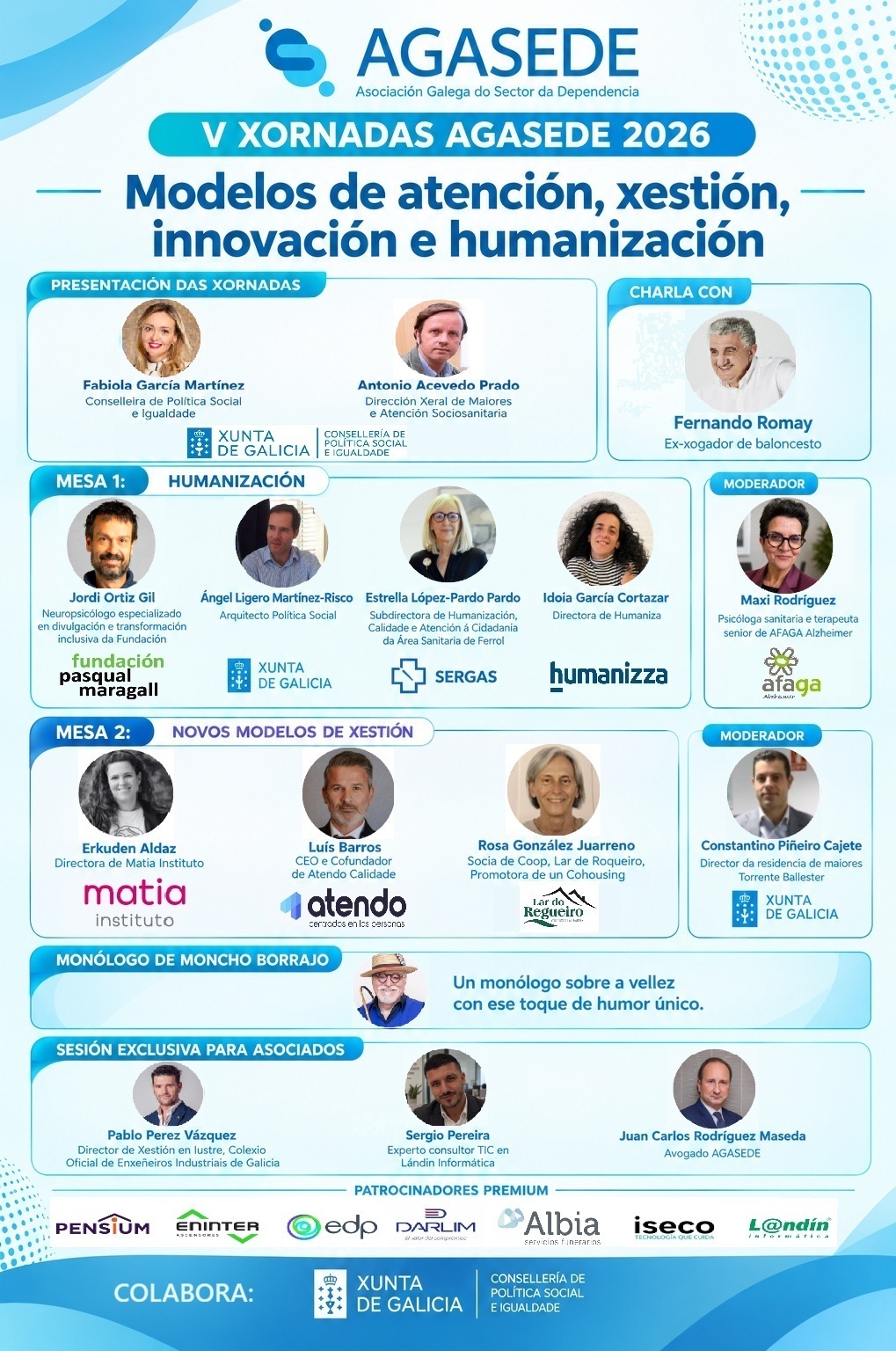 Cartel anunciador de las jornadas AGASEDE
