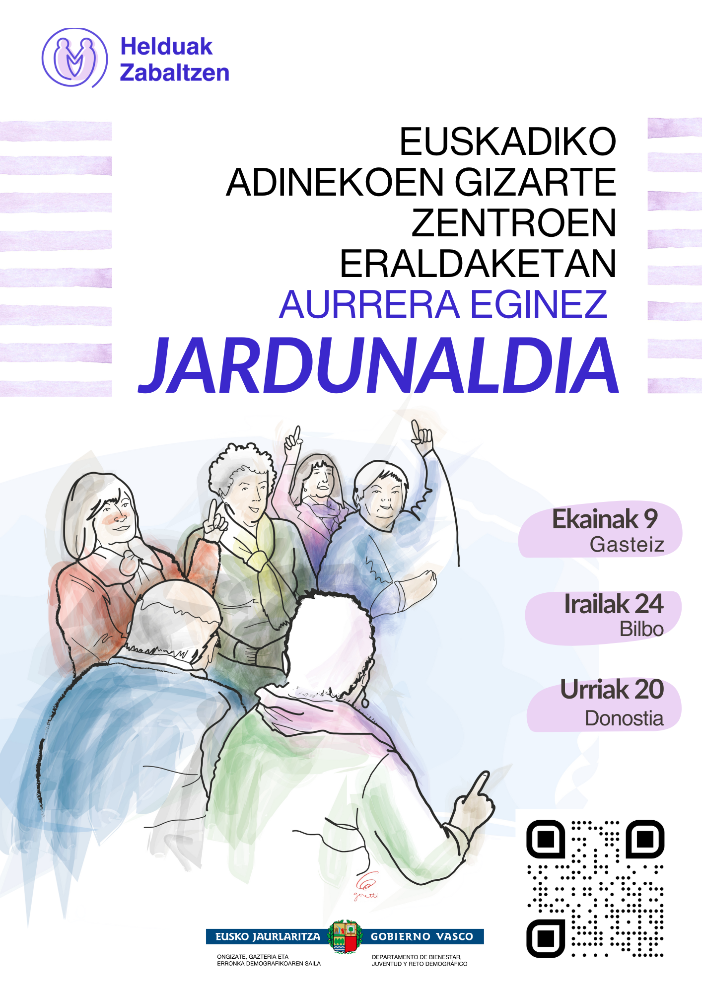Cartel anunciador de la jornada