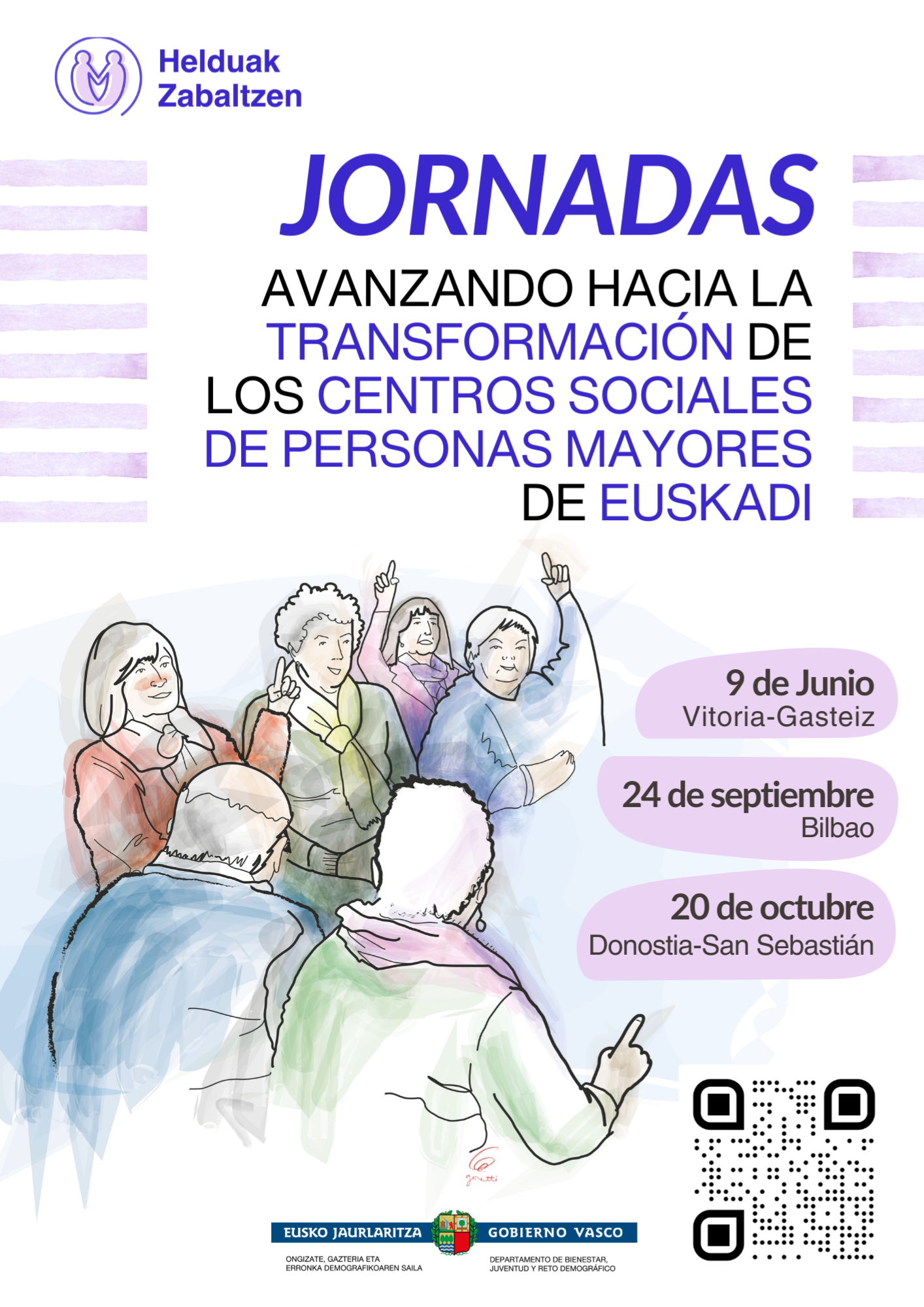 Cartel anunciador de la jornada