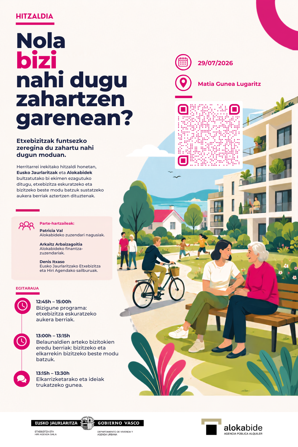 Nola bizi nahi dugu zahartzen garenean? Nola bizi nahi dugu zahartzen garenean?