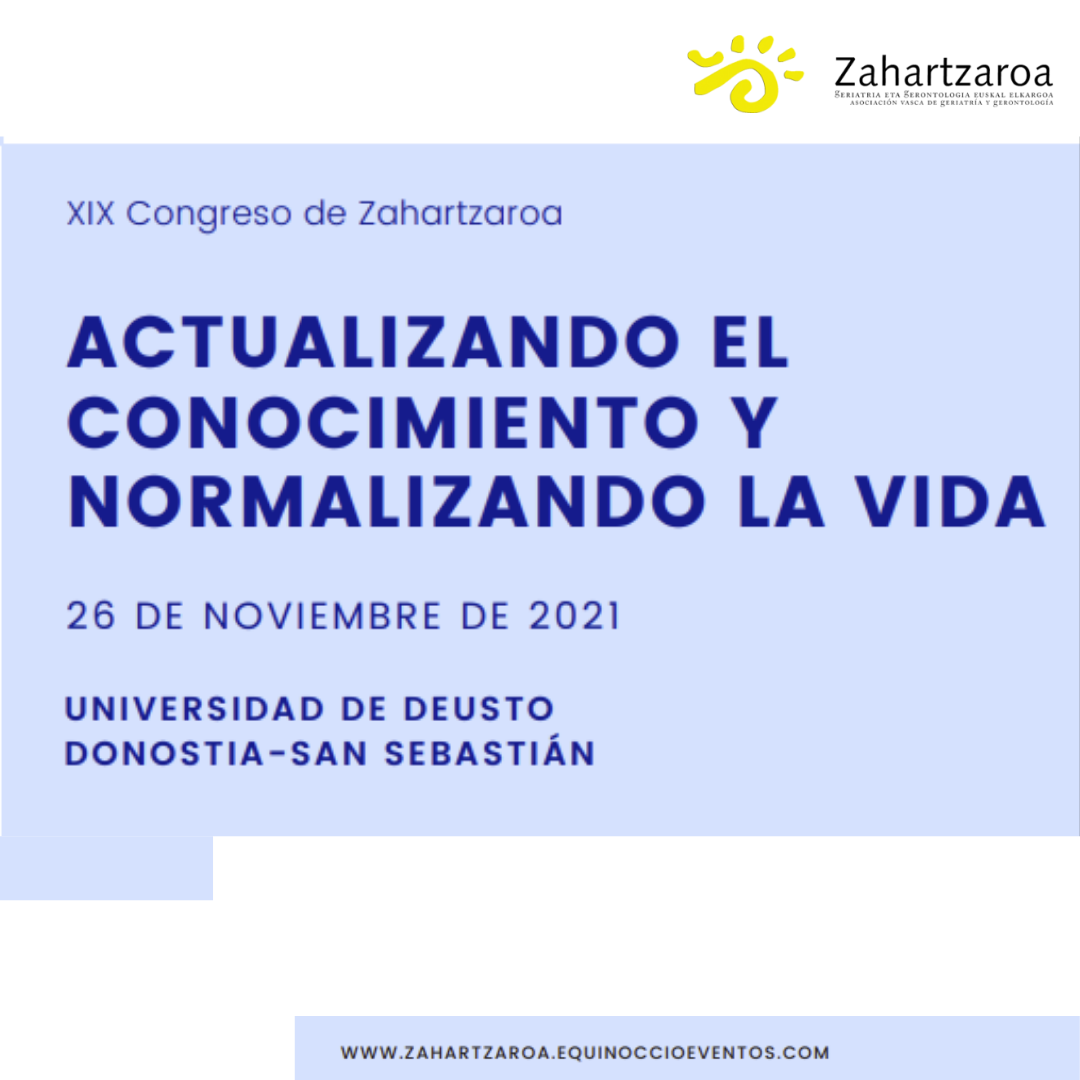 Imagen anunciadora Congreso Zahartzaroa