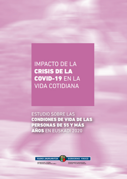 Portada publicación: Impacto de la crisis de la Covid-19 en la vida cotidiana