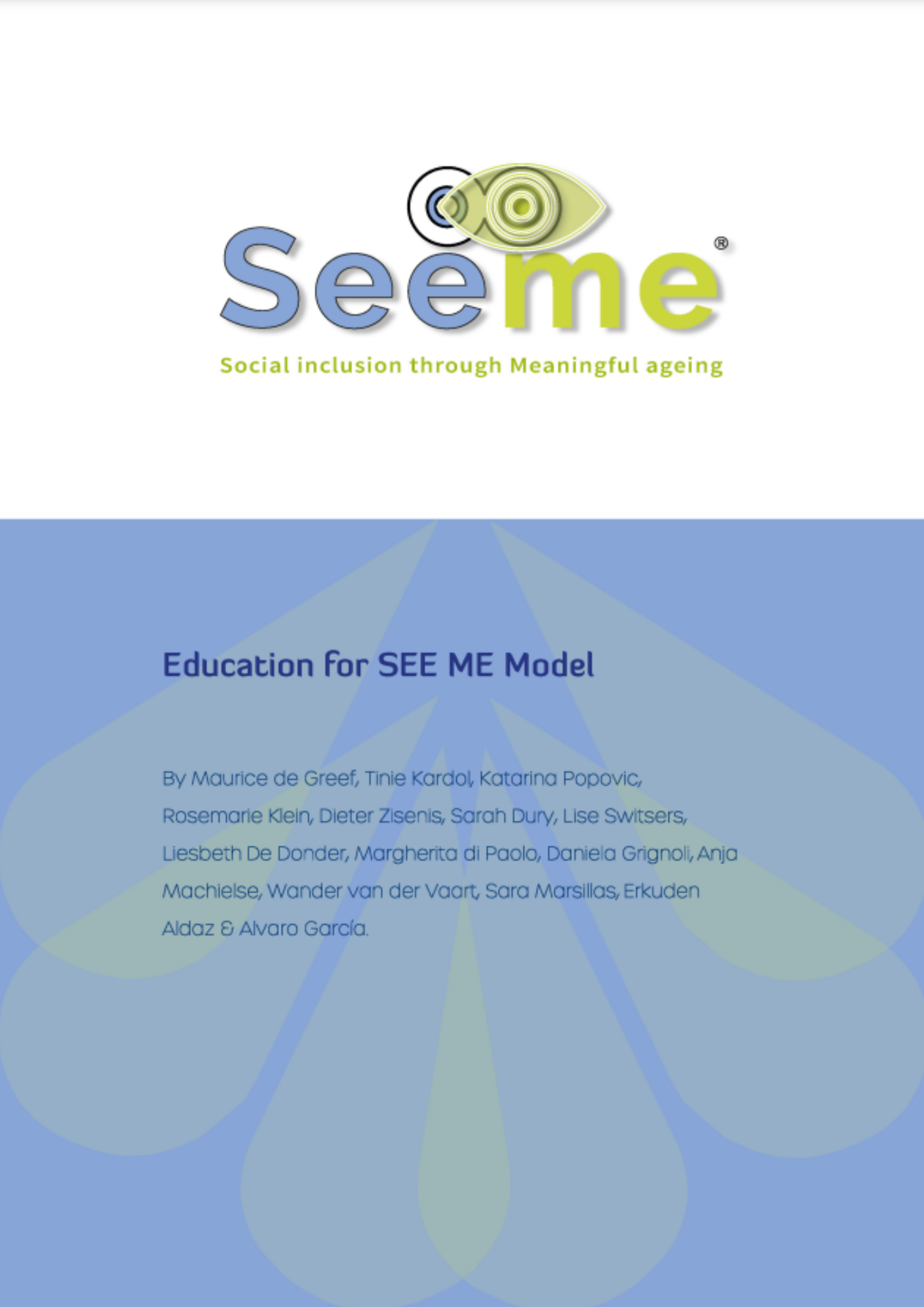 Portada de la publicación: Education for SEE ME model Portada de la publicación: Education for SEE ME model