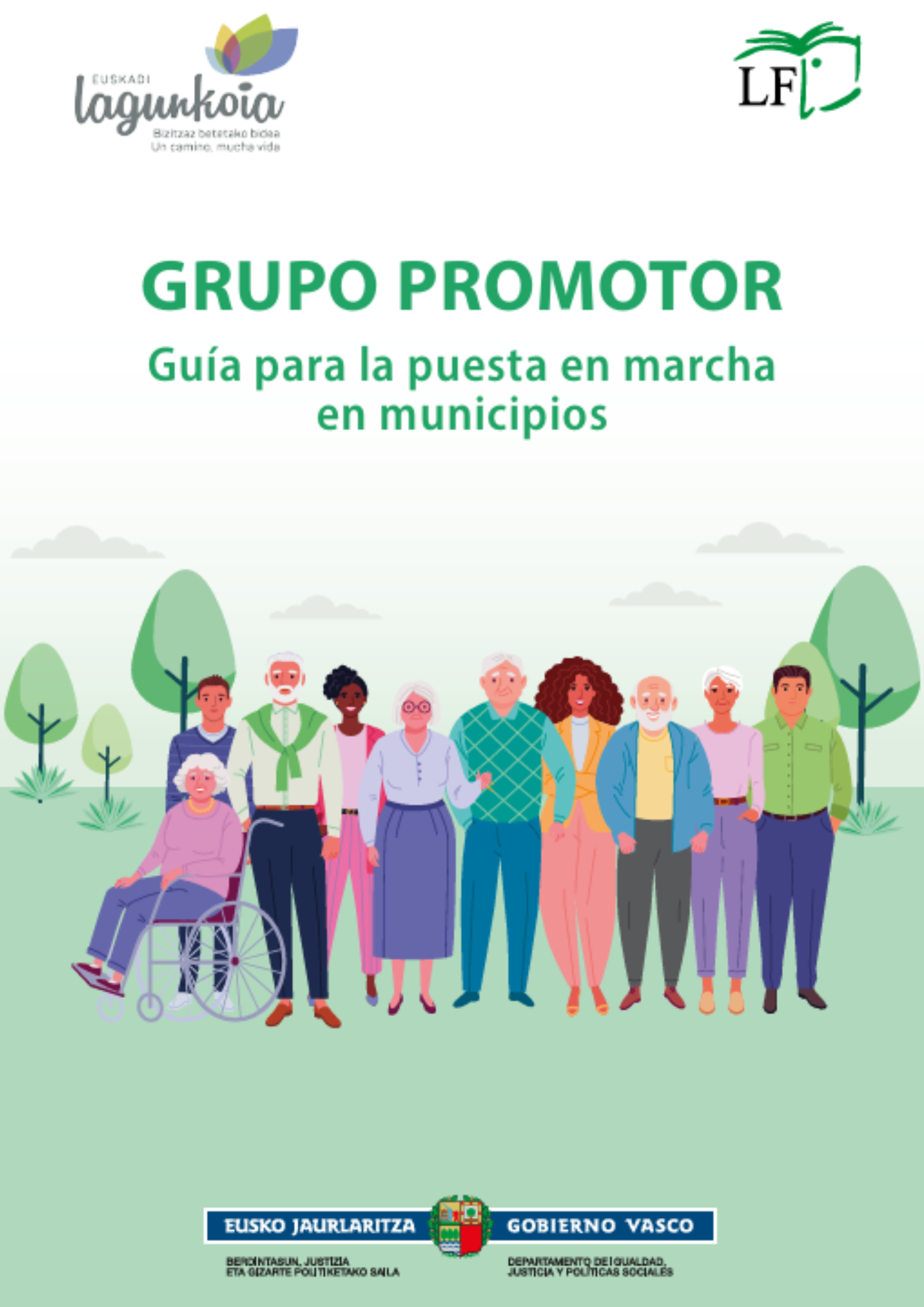 Portada publicación: Grupo promotor. Guía para la puesta en marcha en municipios