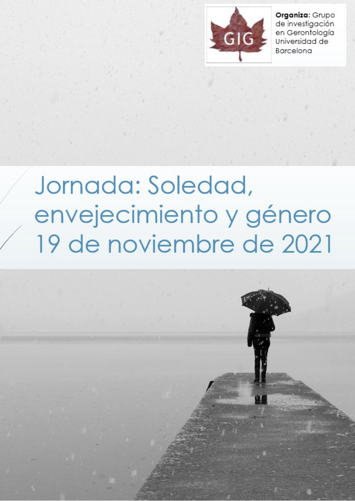 Imagen anunciadora jornada soledad