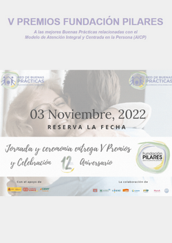 Imagen anunciadora de los Premios Fundación Pilares 2022