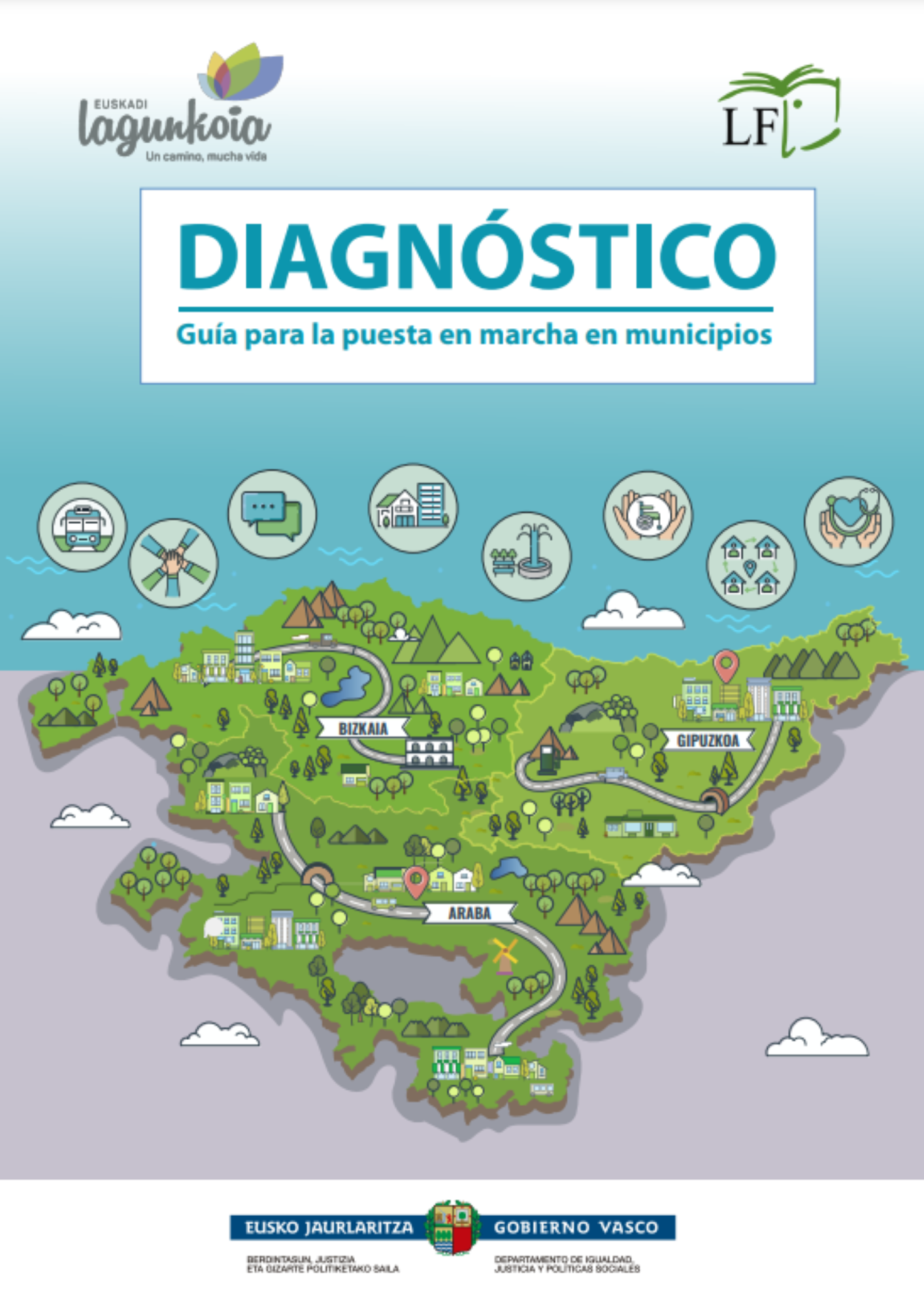 Portada publicación: DIAGNÓSTICO: Guía para la puesta en marcha en municipios