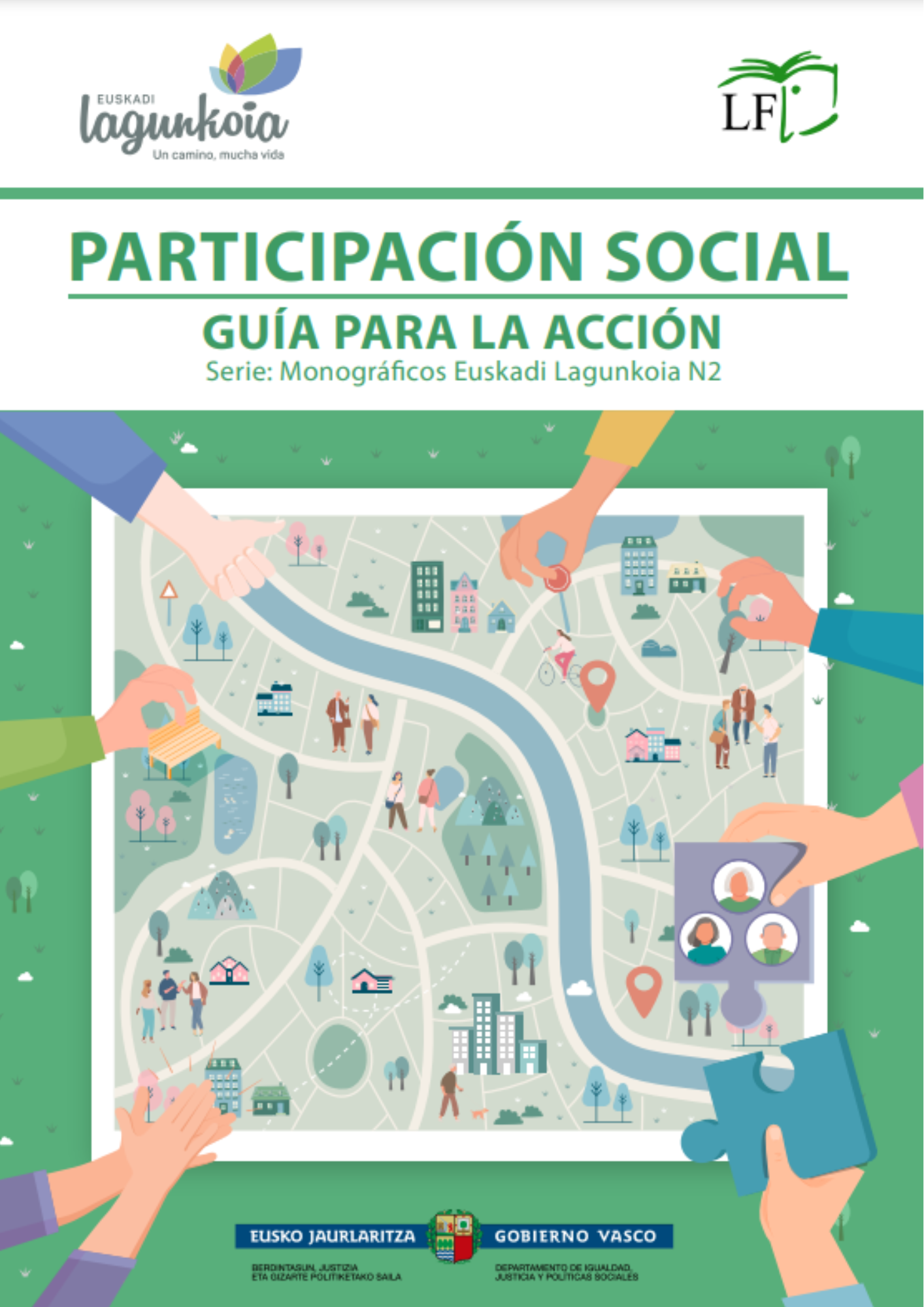 Portada publicación: Participación social una guía para la acción
