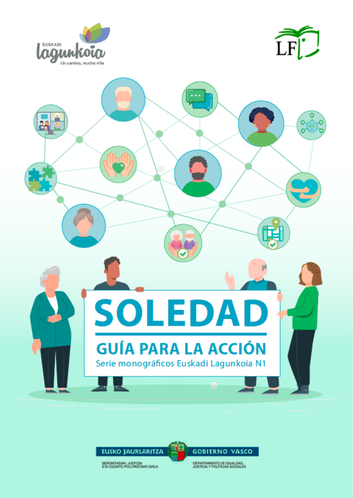 Portada publicación: Soledad: una guía para la acción Portada publicación: Soledad: una guía para la acción