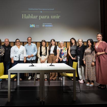 Fotografía de la jornada "Hablar para unir" Fotografía de la jornada "Hablar para unir"