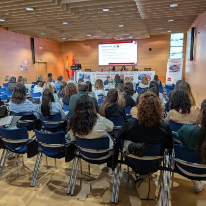 Fotografía del auditorio durante la jornada