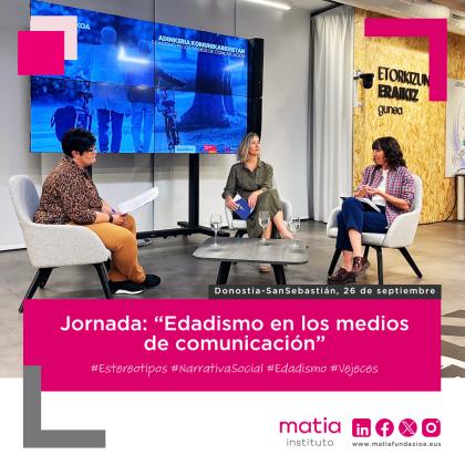 Mesa celebrada en la jornada con Elena del Barrio y Raquel San Sebastián