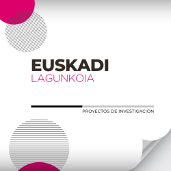 Carátula proyecto: Euskadi Lagunkoia